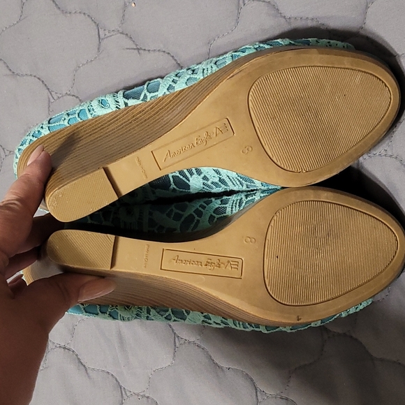 American Eagle Open Toe Wedges - Picture 6 of 7